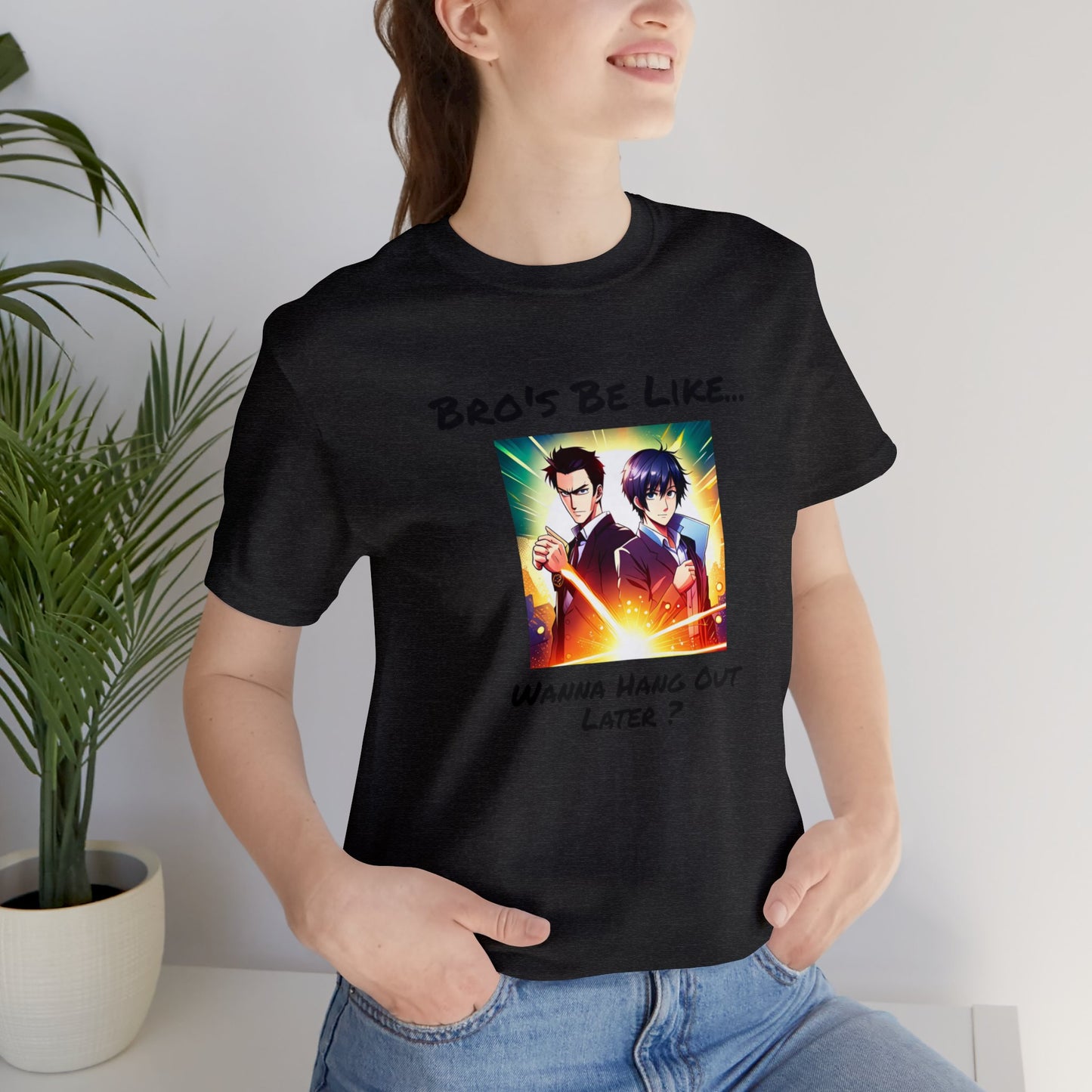 Normal Wear Unisex Jersey Short Sleeve Tee