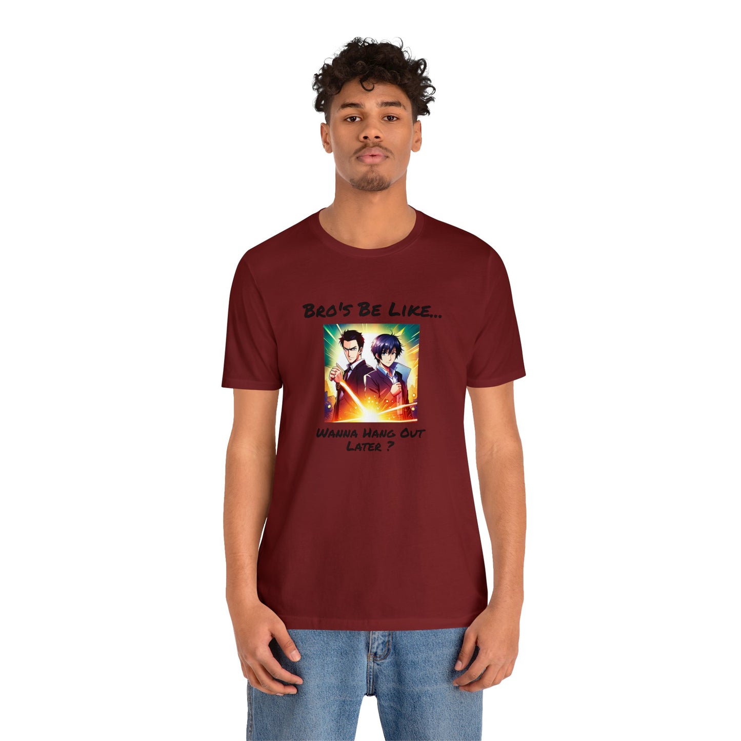 Normal Wear Unisex Jersey Short Sleeve Tee
