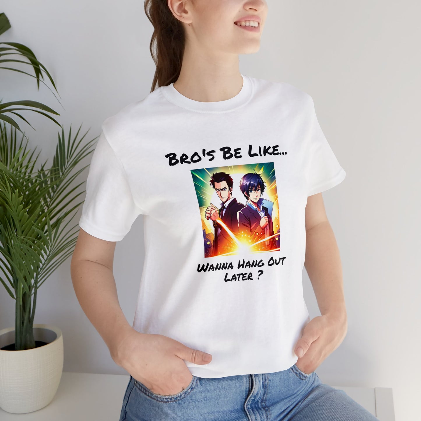Normal Wear Unisex Jersey Short Sleeve Tee