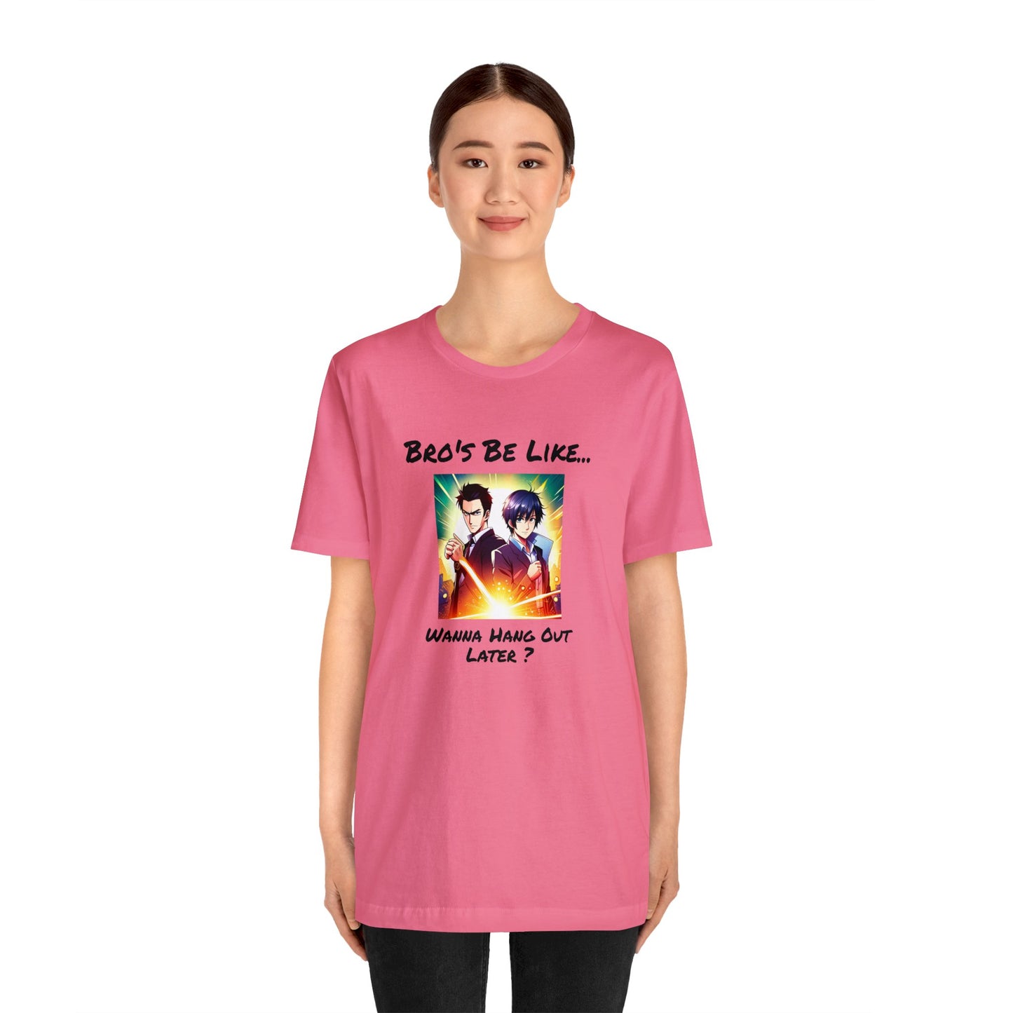 Normal Wear Unisex Jersey Short Sleeve Tee