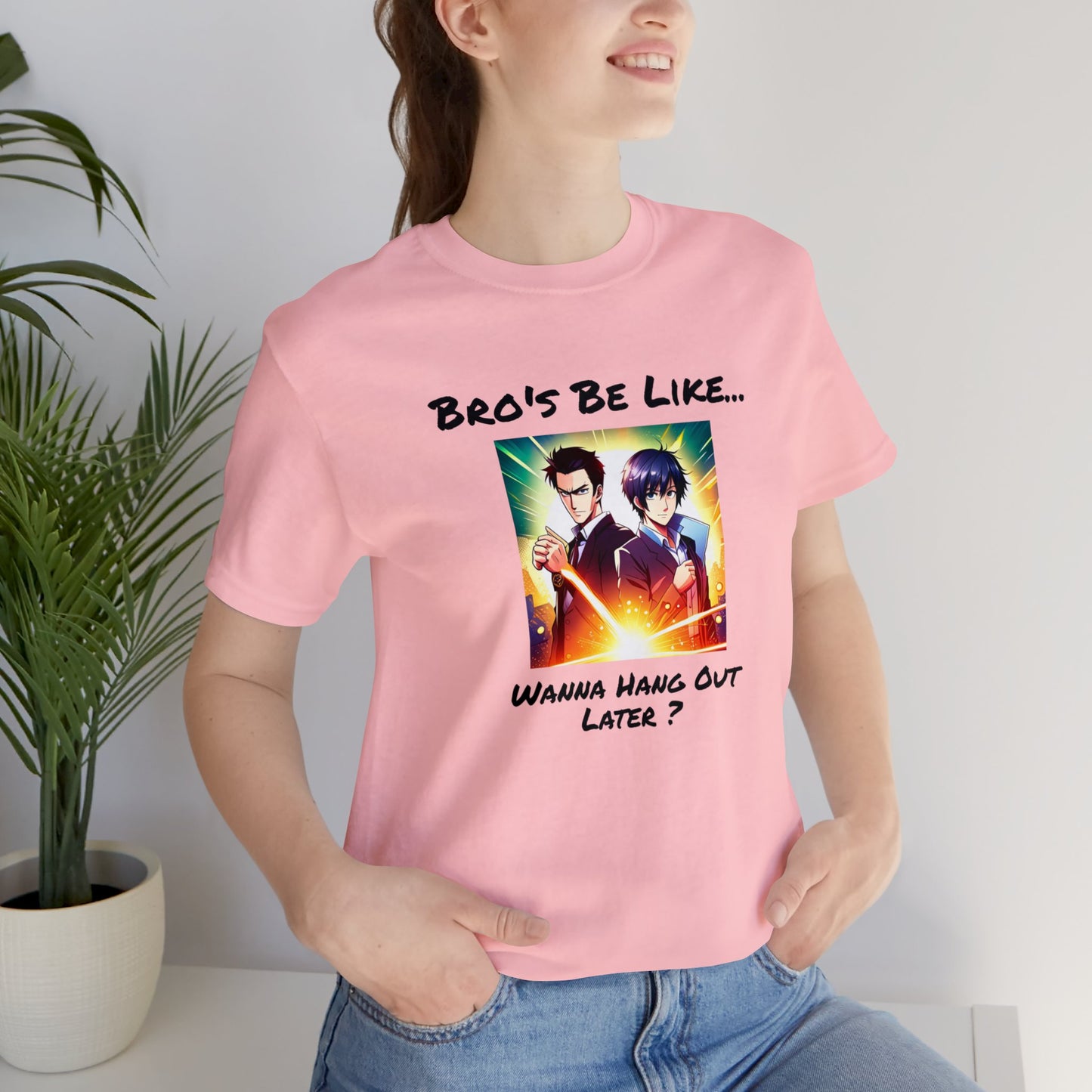 Normal Wear Unisex Jersey Short Sleeve Tee