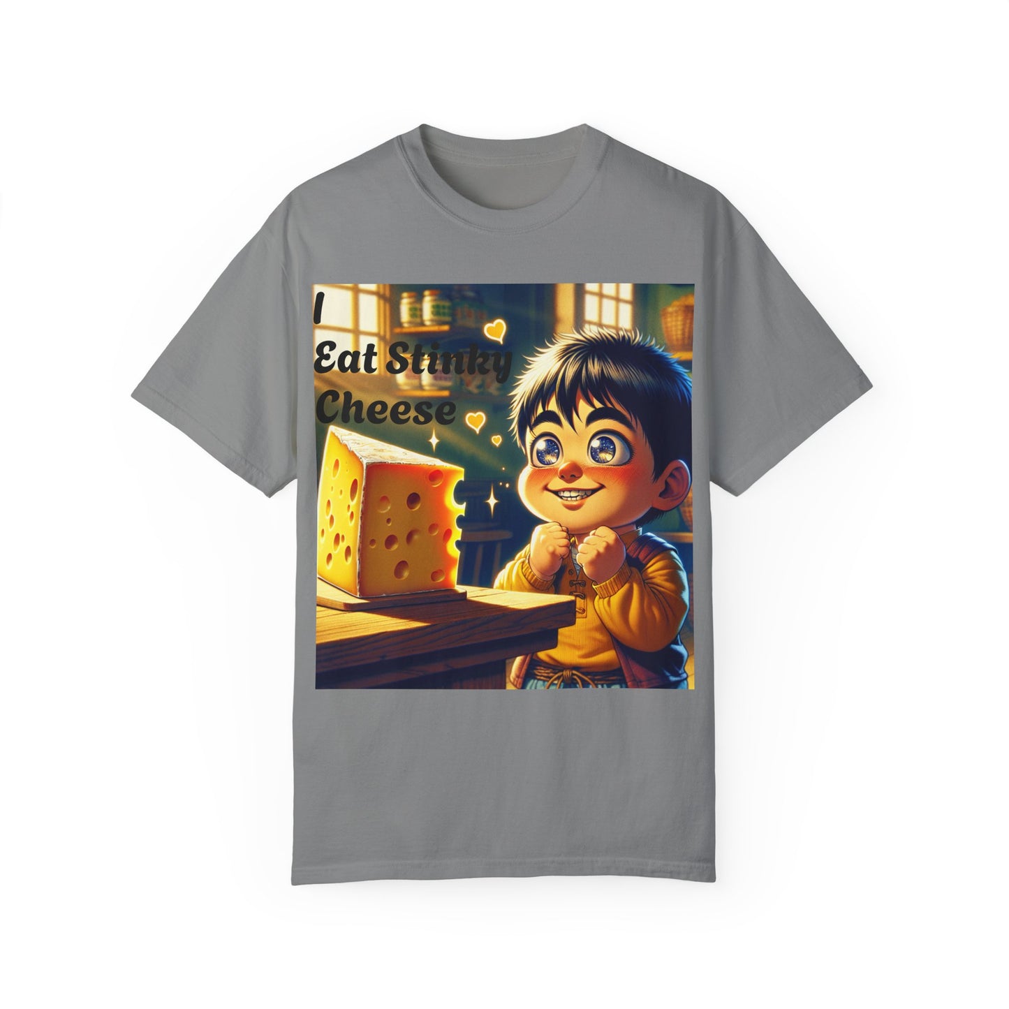 Little Boy Loves Stinky Cheese