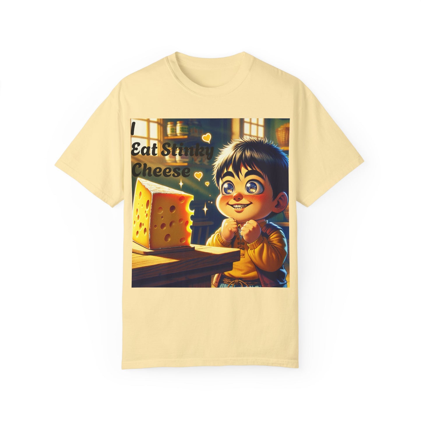Little Boy Loves Stinky Cheese