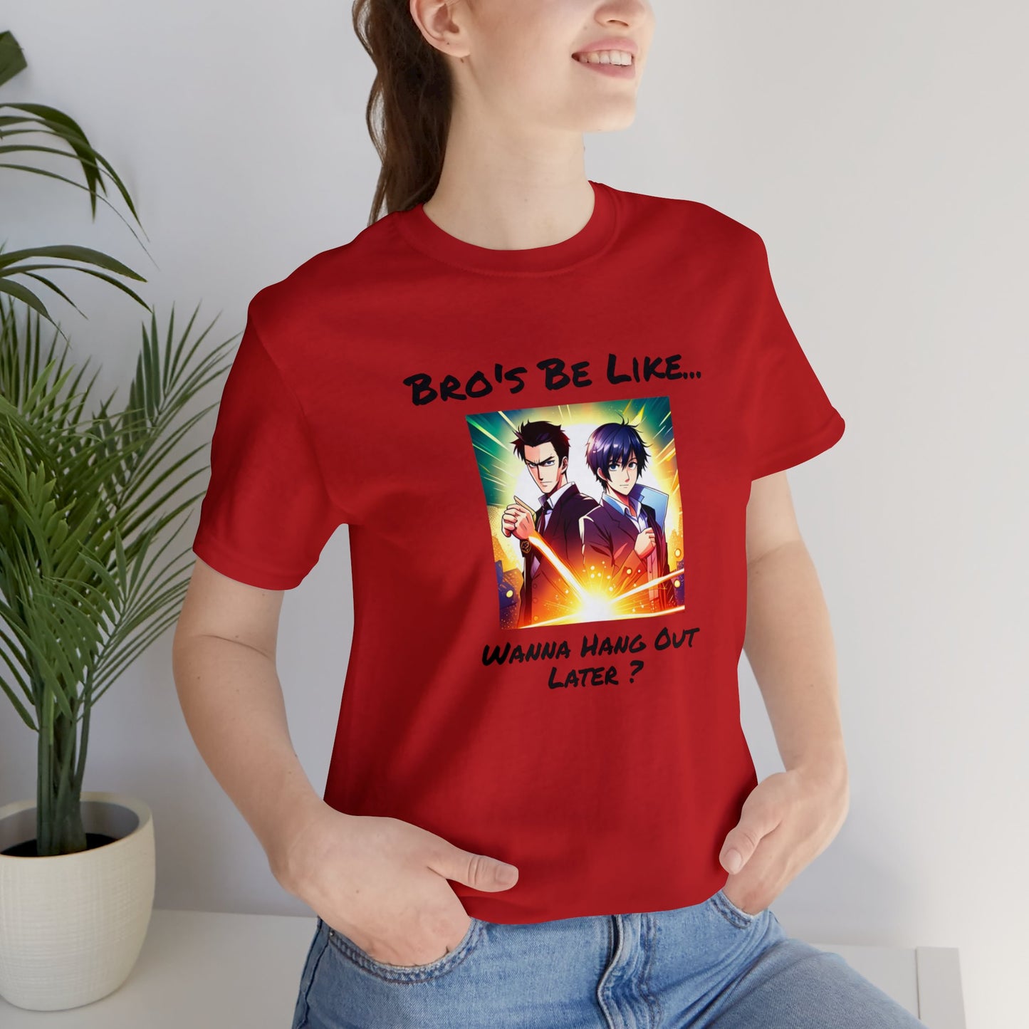 Normal Wear Unisex Jersey Short Sleeve Tee