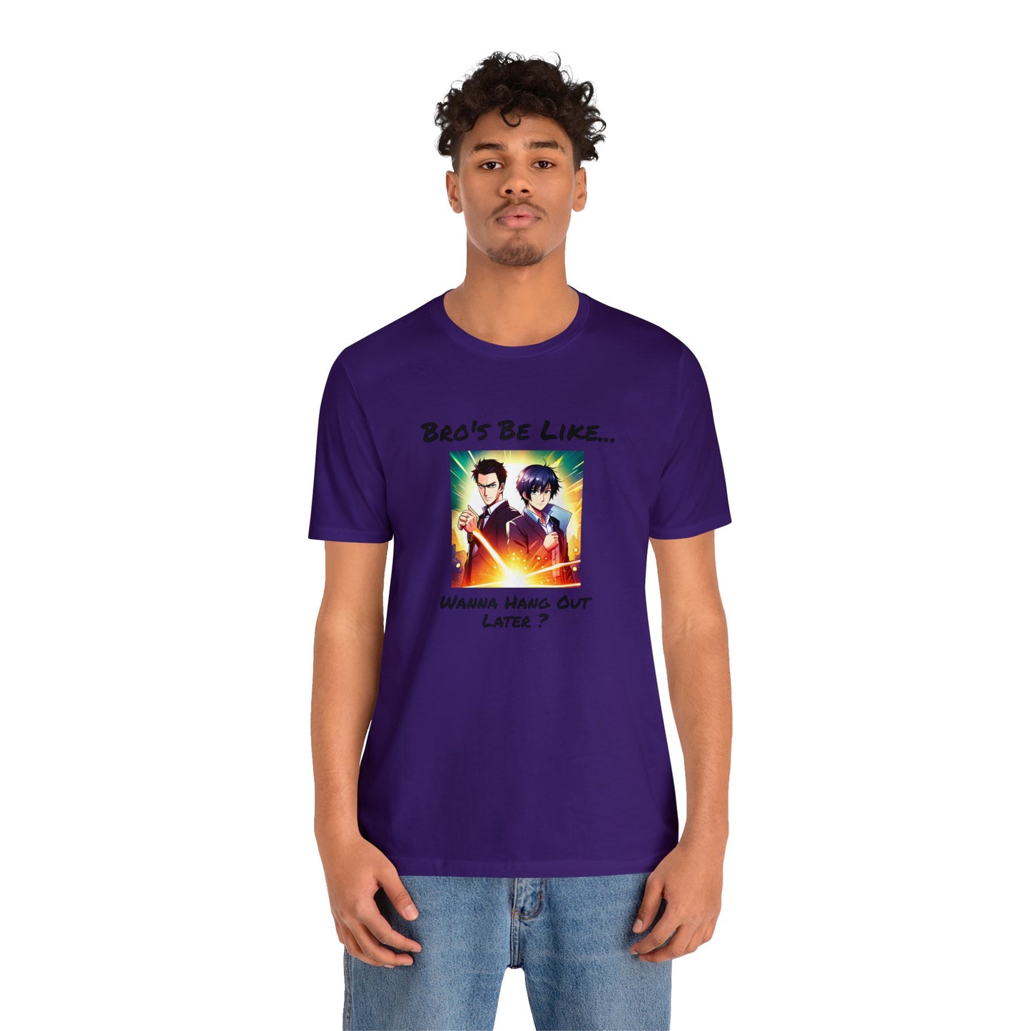 Normal Wear Unisex Jersey Short Sleeve Tee