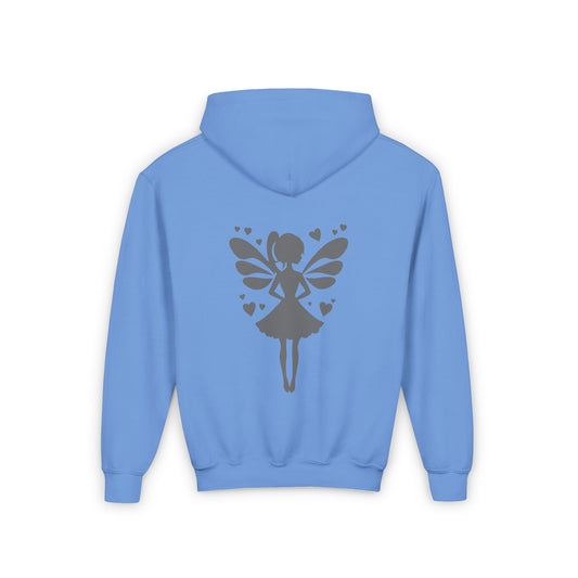 Fairy Hooded Sweatshirt with Outlines
