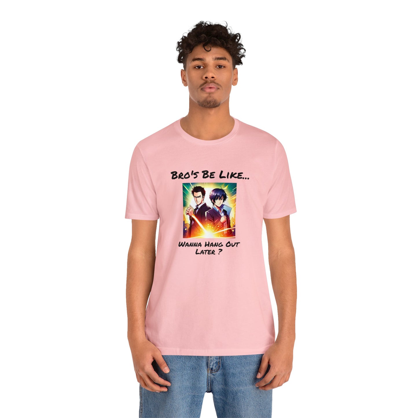 Normal Wear Unisex Jersey Short Sleeve Tee