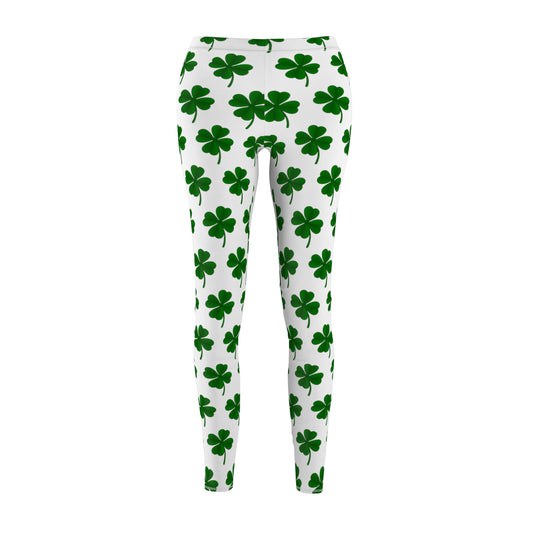Clover Design Women's Cut & Sew Casual Leggings (AOP)