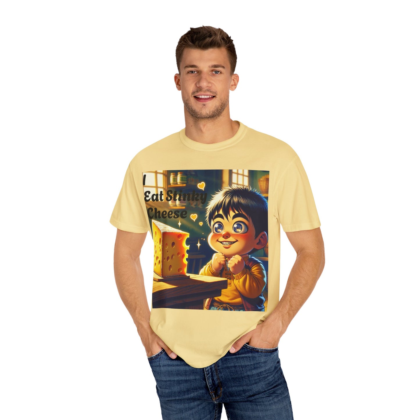 Little Boy Loves Stinky Cheese