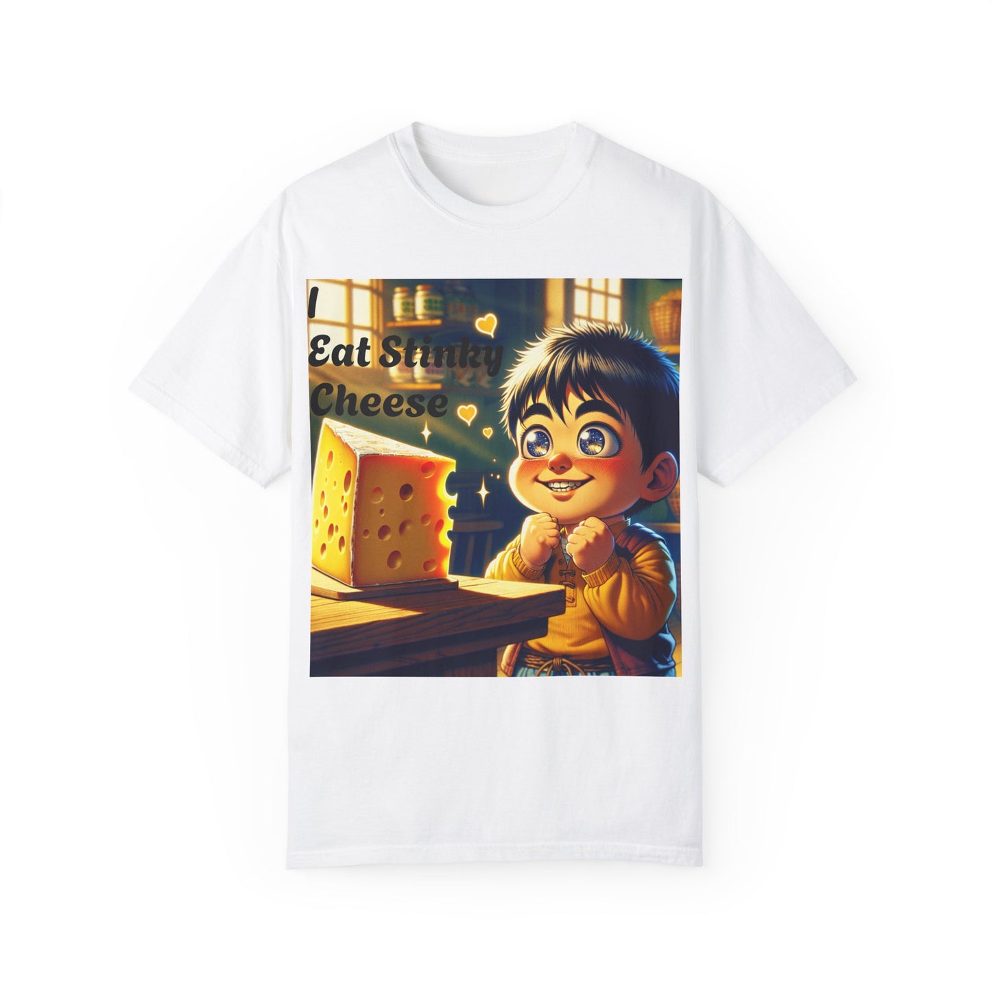 Little Boy Loves Stinky Cheese