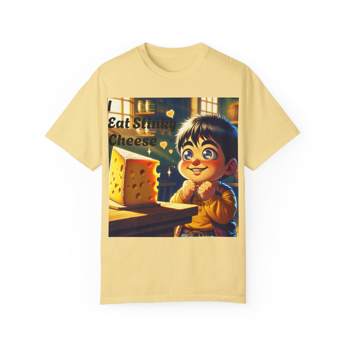 Little Boy Loves Stinky Cheese