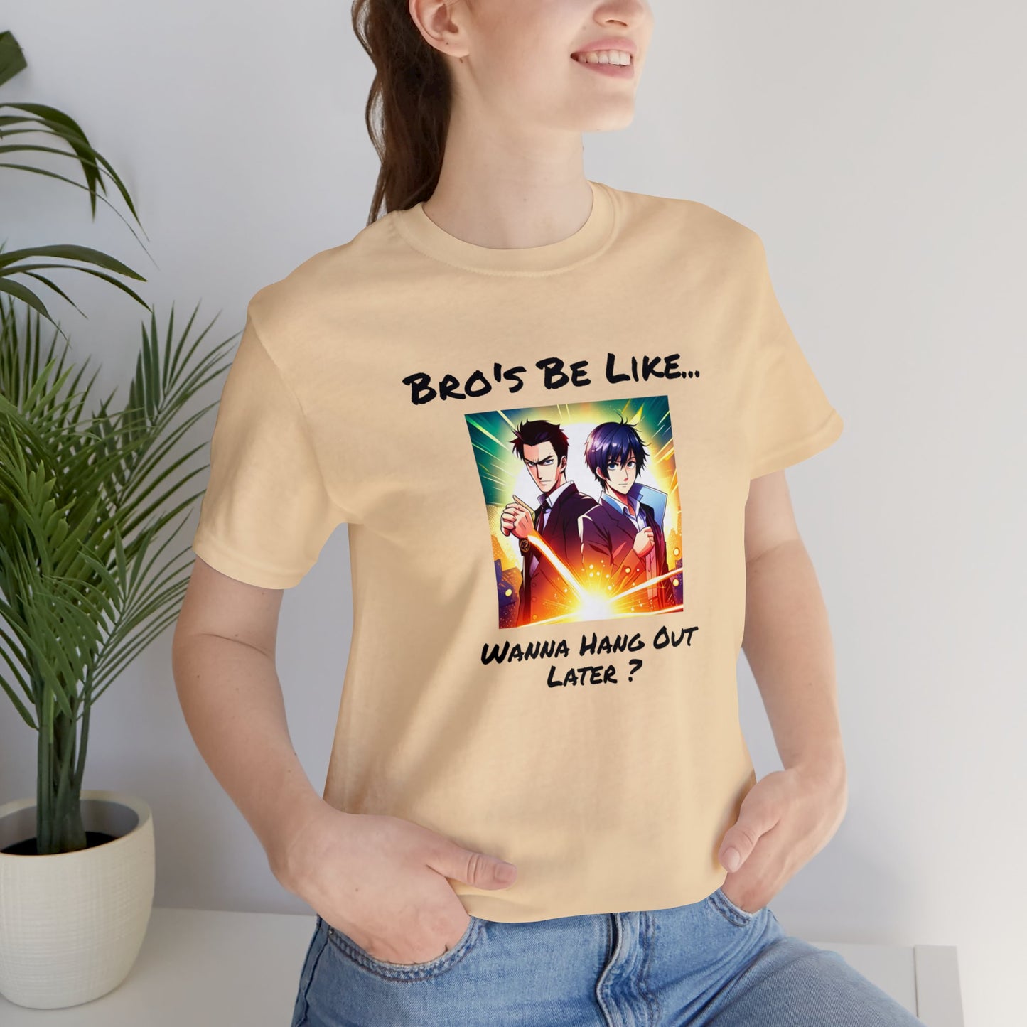 Normal Wear Unisex Jersey Short Sleeve Tee