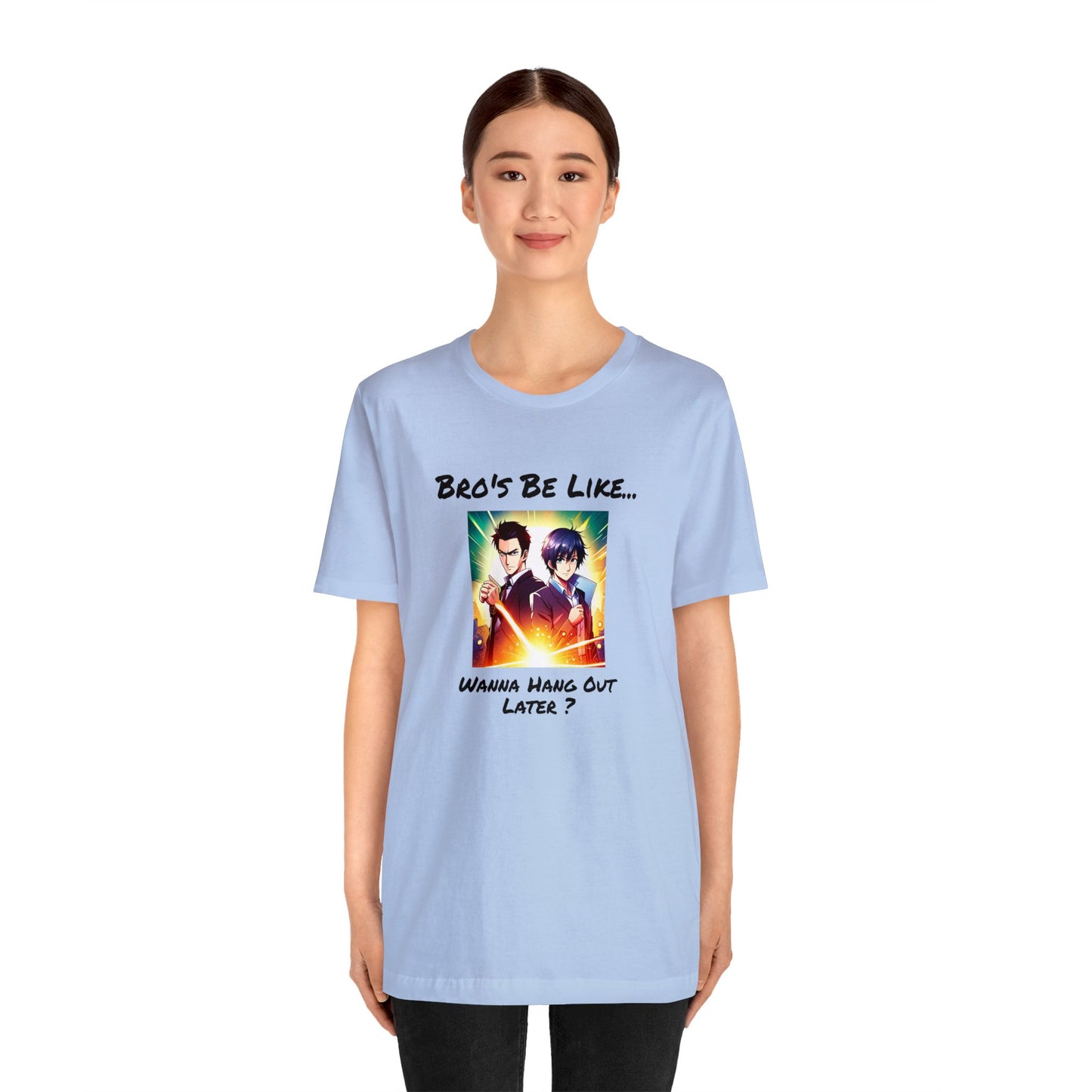 Normal Wear Unisex Jersey Short Sleeve Tee
