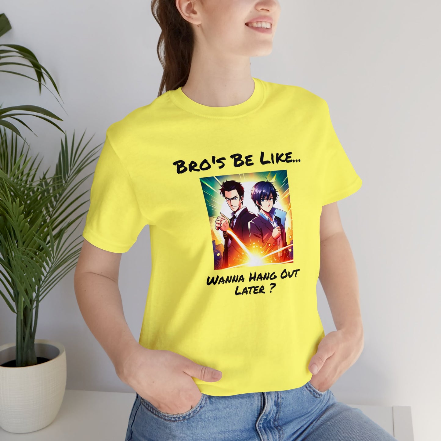 Normal Wear Unisex Jersey Short Sleeve Tee