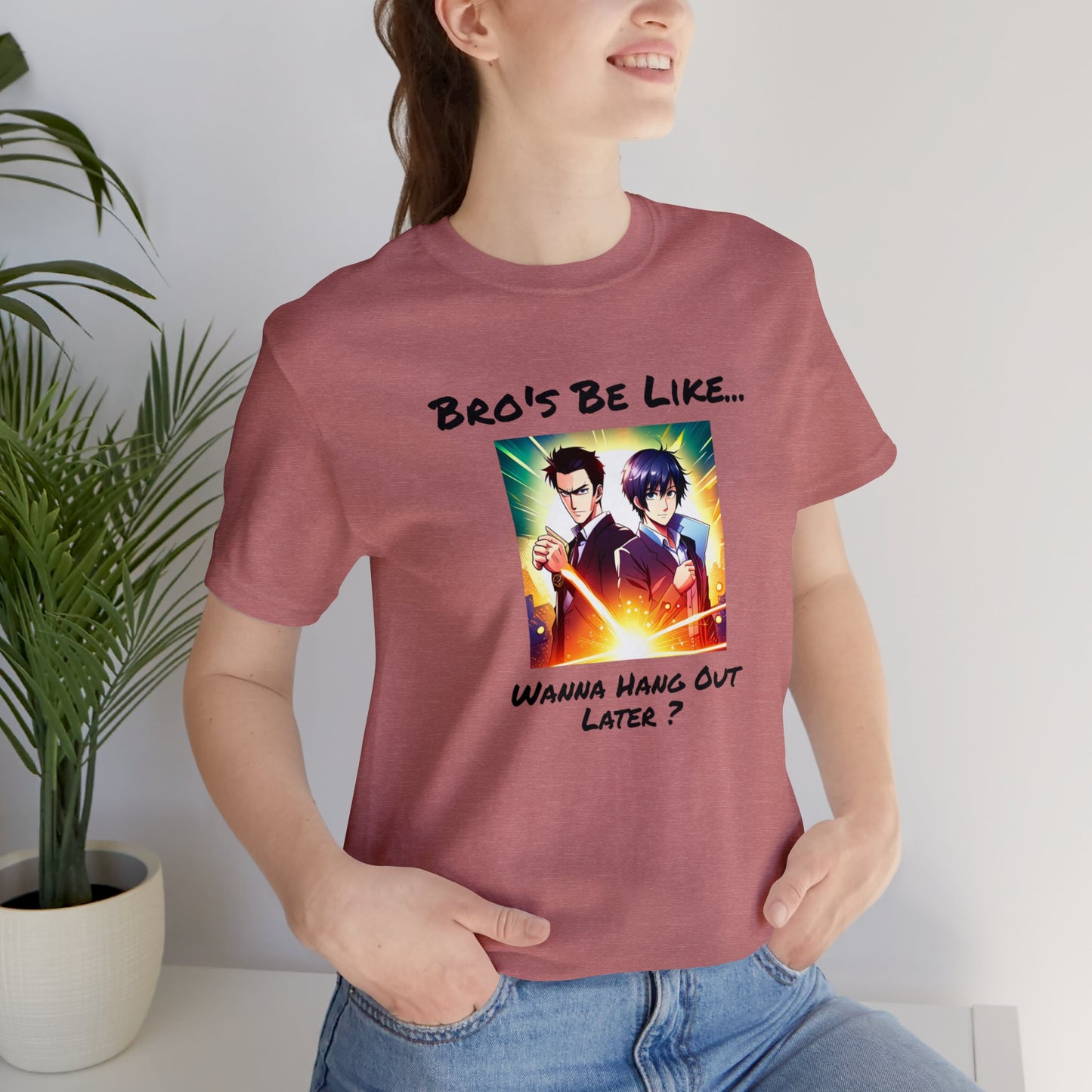 Normal Wear Unisex Jersey Short Sleeve Tee