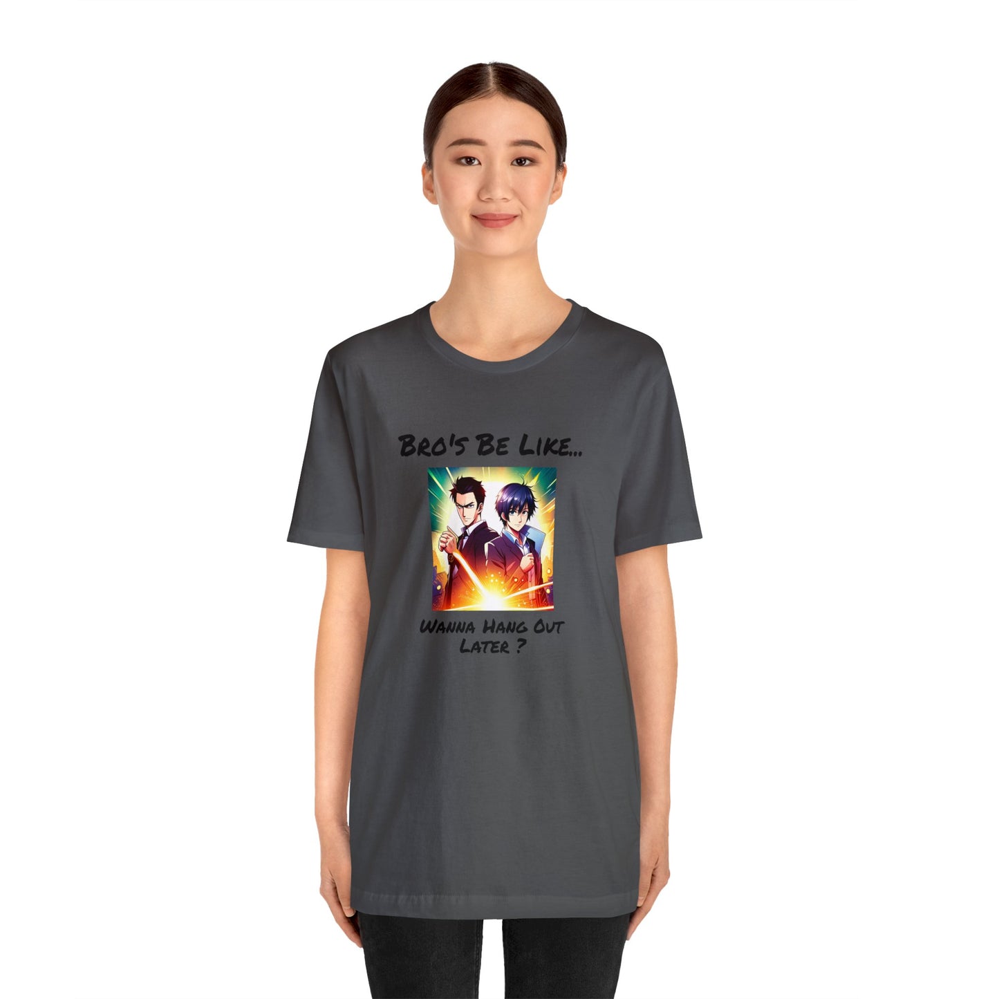 Normal Wear Unisex Jersey Short Sleeve Tee