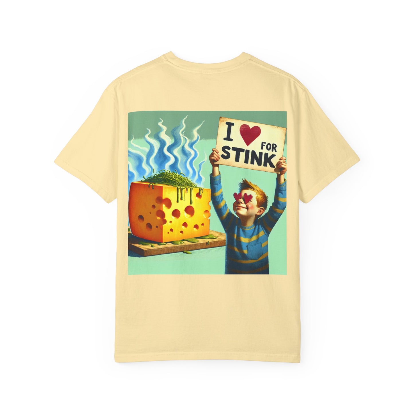 Little Boy Loves Stinky Cheese