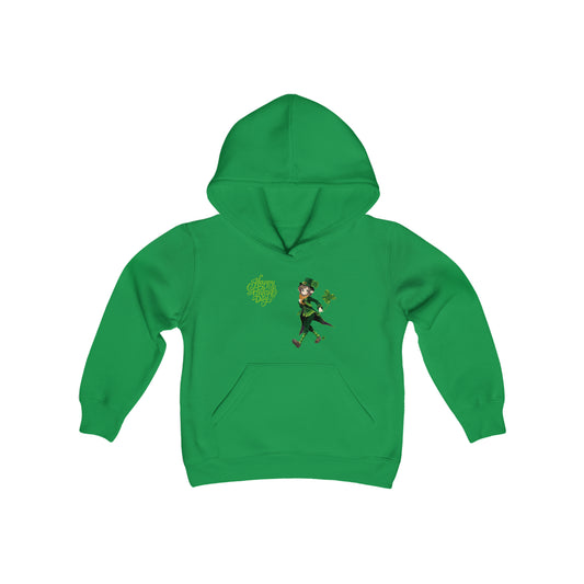 St. Patricks Day Youth Heavy Blend Hooded Sweatshirt