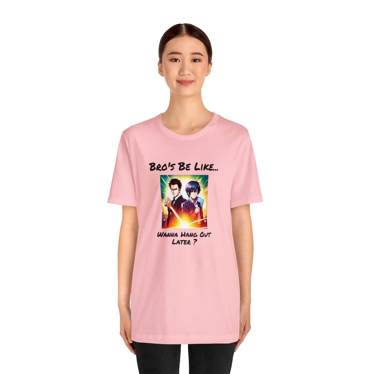 Normal Wear Unisex Jersey Short Sleeve Tee