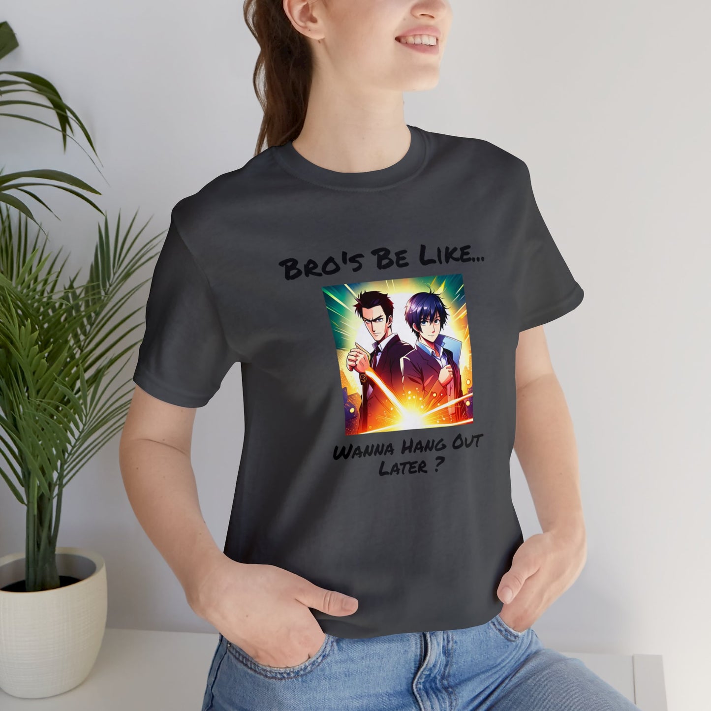 Normal Wear Unisex Jersey Short Sleeve Tee