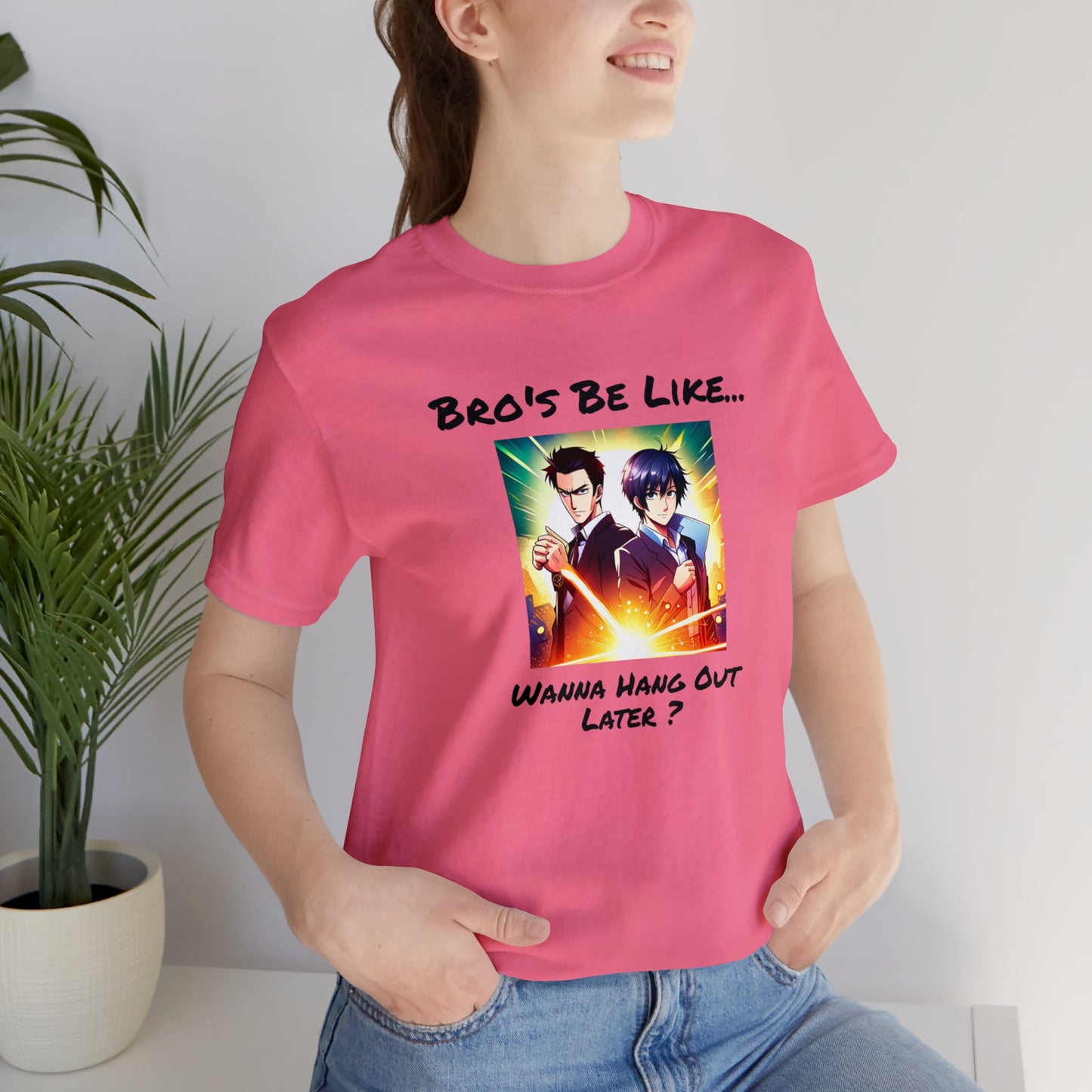 Normal Wear Unisex Jersey Short Sleeve Tee